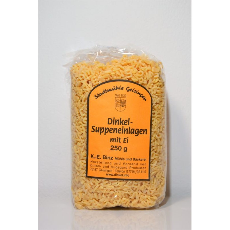 Špaldové písmenká s vyšším obsahom vajec(30% )250g